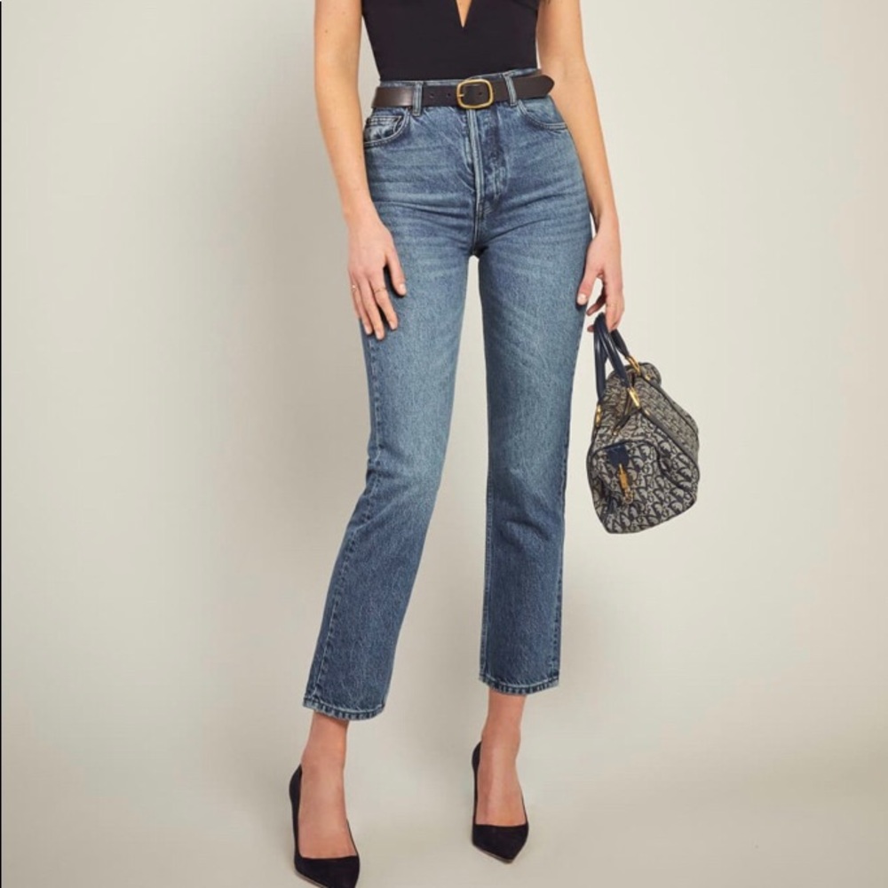 Reformation Cynthia High Relaxed Jeans